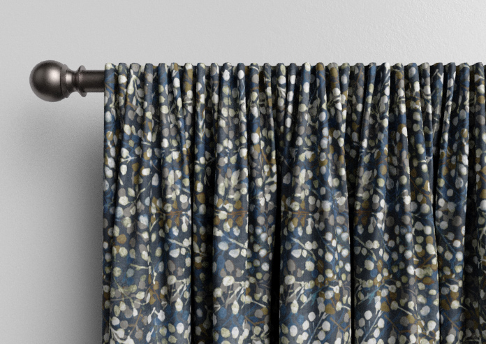 Mini Camphora, Ink - Made to Measure Curtains - Image 9